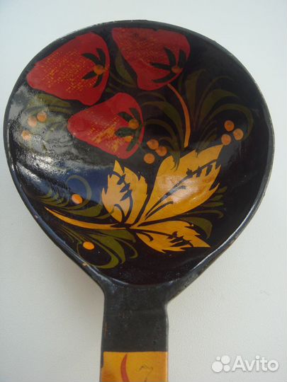 Набор расписных деревянных ложек. СССР