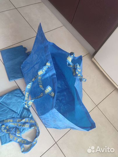 Сумки метро синие