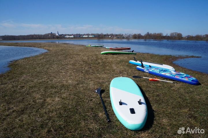 Сплав на разливе у храма Покрова на Нерли