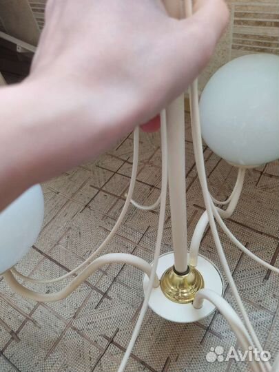 Люстра + запасной плафон