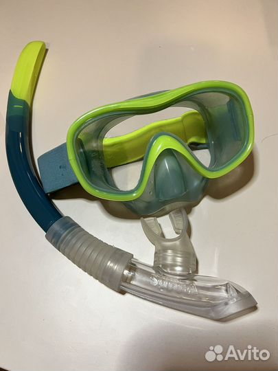 Трубка+маска Декатлон набор детский