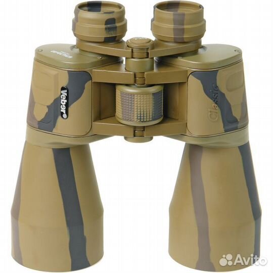 Бинокль Veber Classic бпц 30x60 VR камуфлированный
