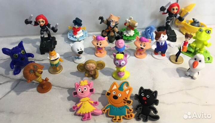 Игрушки из киндера и свит бокс