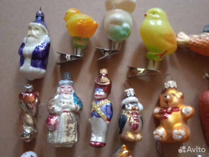 Елочные игрушки СССР и гдр