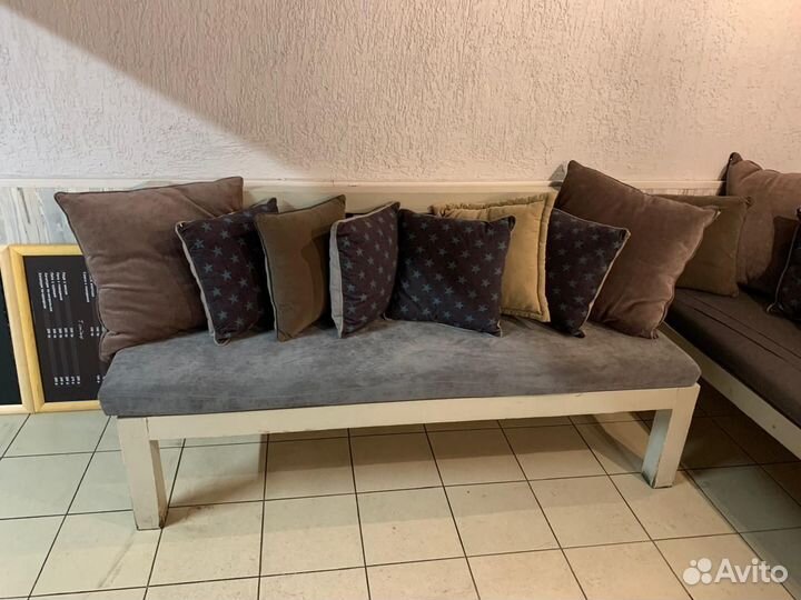 2 Дивана и 20 подушек б/у