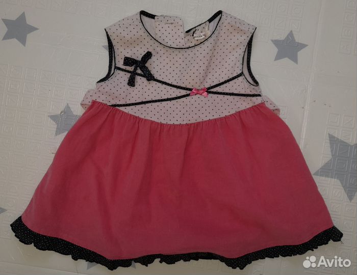 Платья для девочки 74-80-86