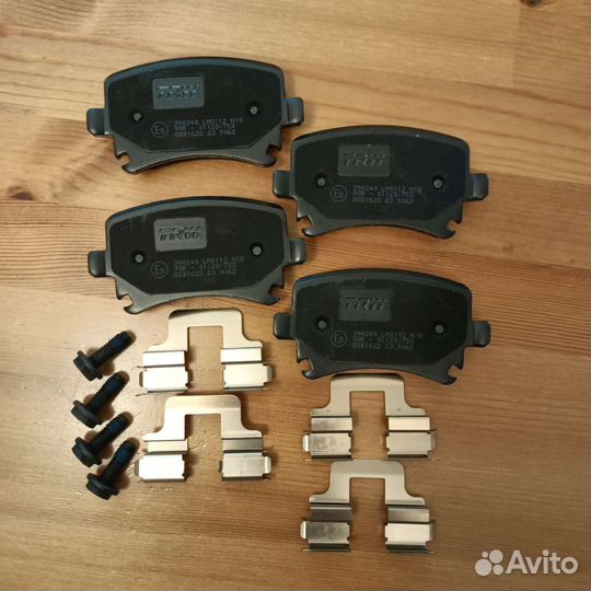 Тормозные колодки задние VW, Audi, Skoda