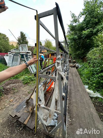 Пирамида для перевозки окон