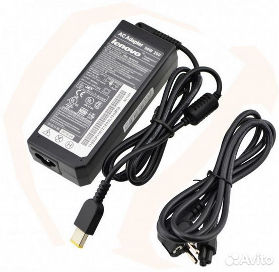 Блок питания Lenovo 20V 4.5A 90W разъем как USB