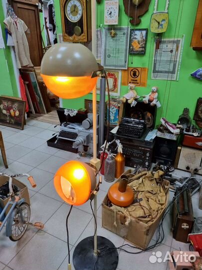 Торшер, светильник. Космос. СССР