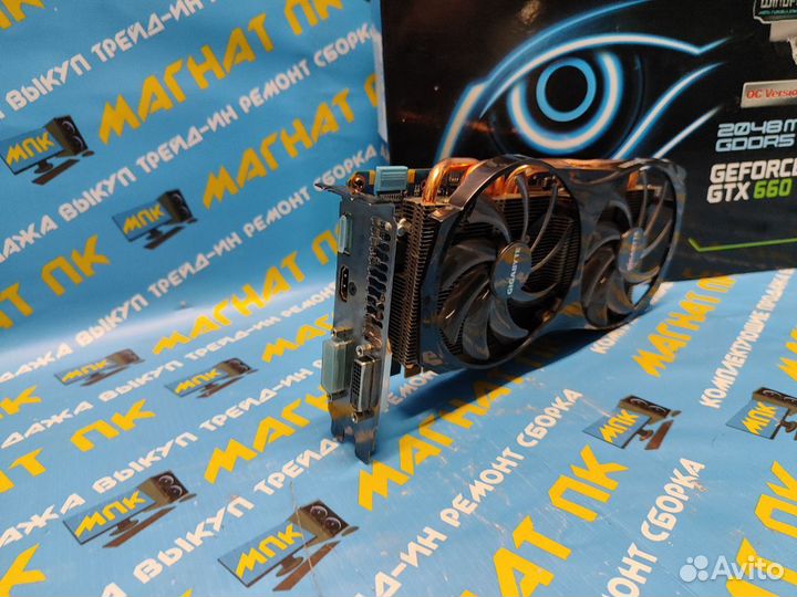 Видеокарта gigabyte GTX 660 2GB