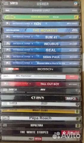 Музыкальные cd диски мp3