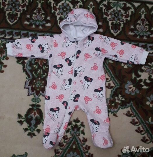 Флисовый комбинезон