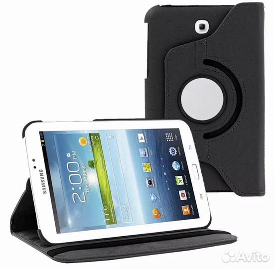 Чехол книжка на планшет Самсунг Tab 3 7.0