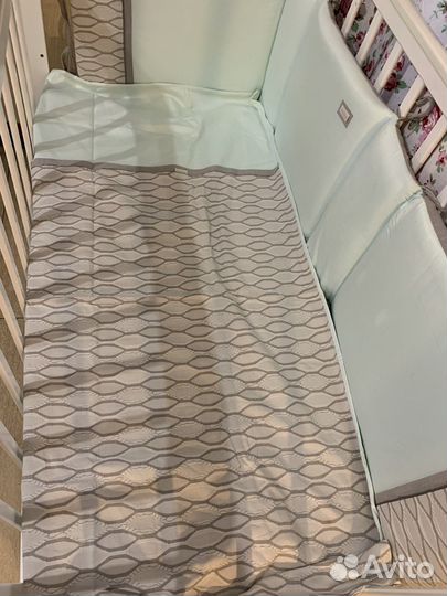 Комплект постельного белья с бортиками perina