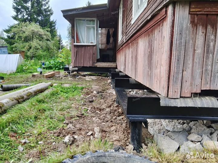 Замена фундамента