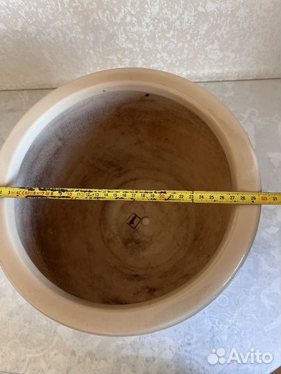 Горшок для цветов керамика большой