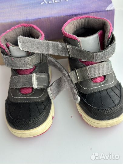 Ботинки демисезонные для девочки 21 размер