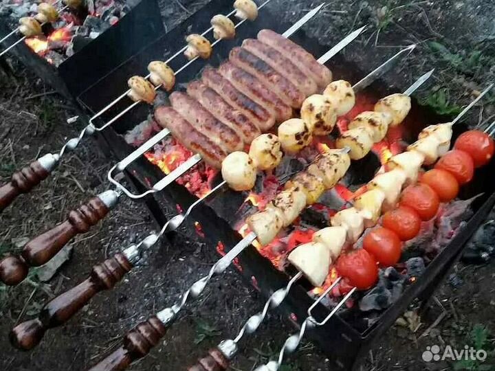 Большой набор шампуров опт и розница