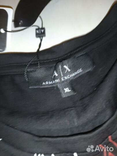 Armani exchange футболка новая с бирками