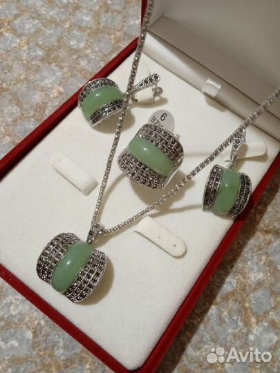 Серебряный комплект 