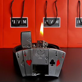 Ремень y2k зажигалка Zippo оригинал Новый