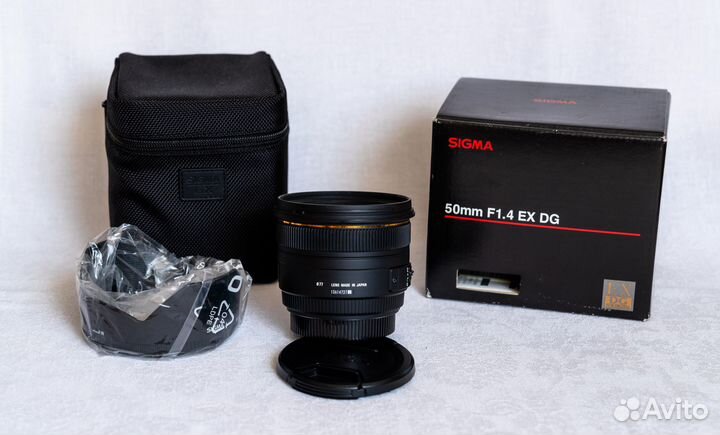 Sigma DG 50 mm f/ 1.4 EX HSM (Мinoltа А)