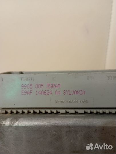 Эбу мозги на Ford Escort 98AB-12A650-AWA