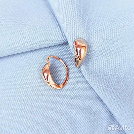 Золотые серьги