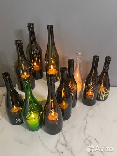 Свеча в бутылке