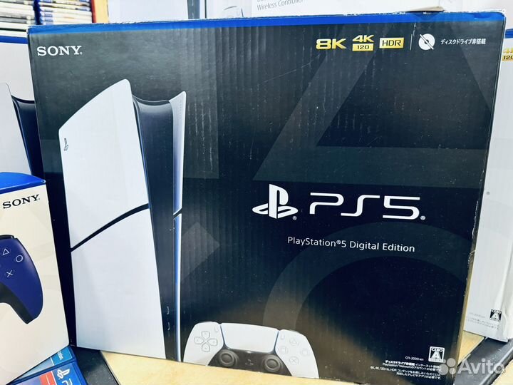 Sony playstation 5 ps5 slim без дисковода