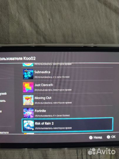 Nintendo switch oled не прошитая с играми 190 gb