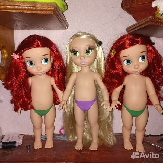 Куклы Дисней.в детстве