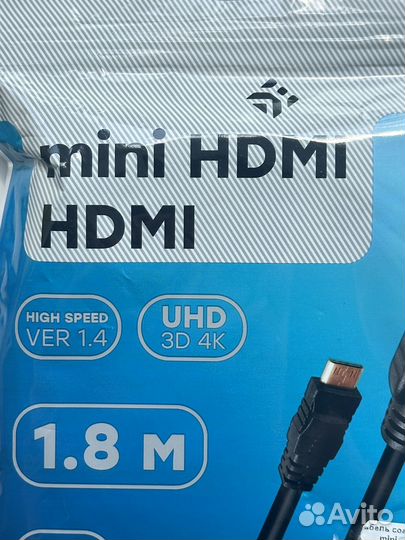 Кабель mini hdmi на hdmi