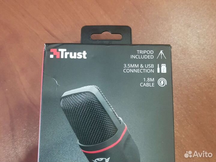 Микрофон проводной Trust GXT 212 Mico (23791)