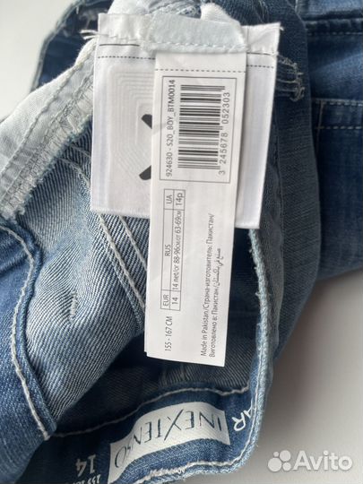 Джинсы на подростка 152-167