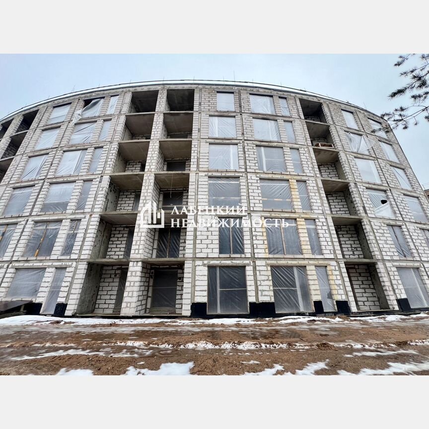 2-к. апартаменты, 60,1 м², 2/6 эт.