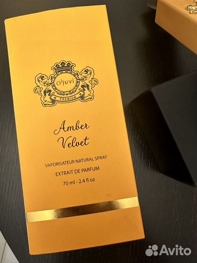 Духи женские ojuvi amber velvet