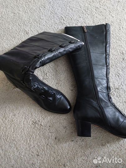 Сапоги женские натуральная кожа