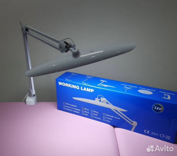 Бестеневая лампа для мастера