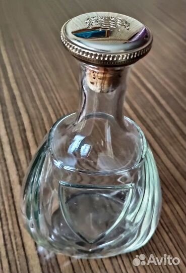 Винтаж: бутылка хрустальное стекло