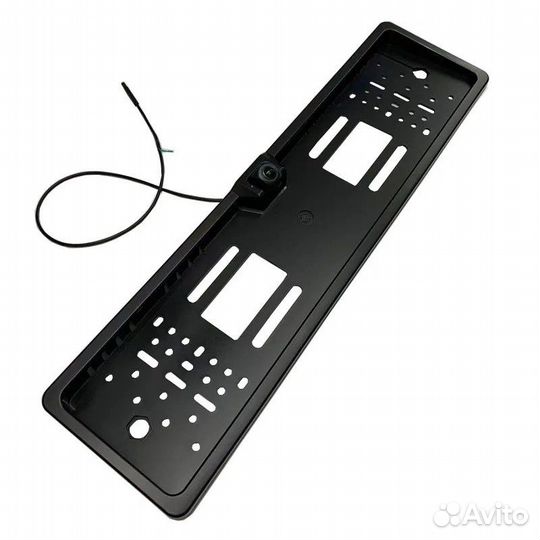 Камера заднего Лада Нива в рамке номера