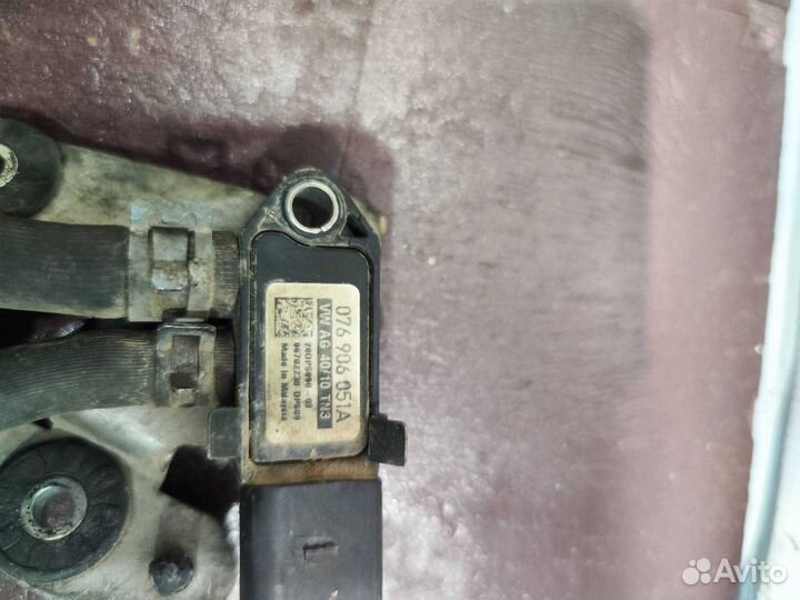 Датчик давления сажевого фильтра Skoda Superb 2