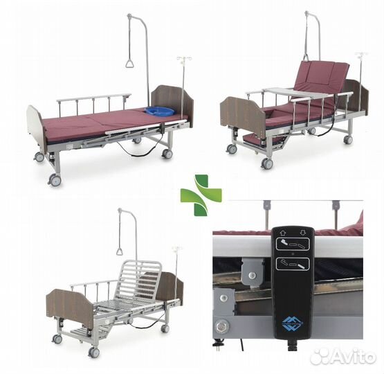 Кровать электрическая c функцией «кардиокресло»