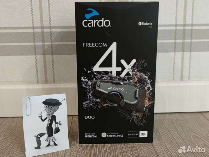 Мотогарнитуры Cardo Freecom 4x. Наличие