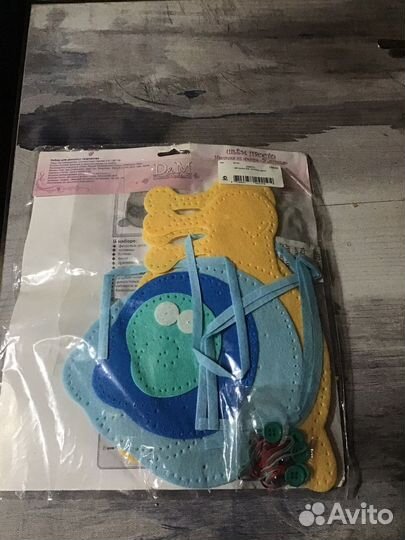 Игрушки из фетра Улитка