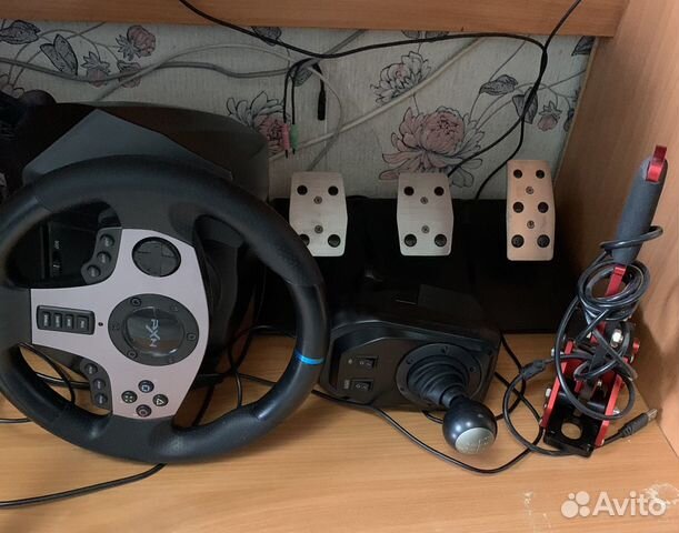 Игровой руль для пк 900 градусов купить в Усть-Куте | Электроника | Авито