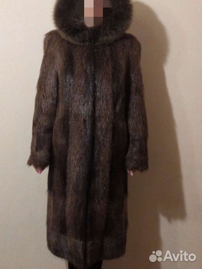 Шуба из ондатры