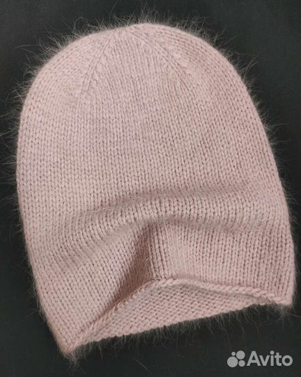 Шапка бини из пуха норки