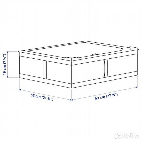 Skubb IKEA 004.000.03 Сумка для хранения 69x55x19